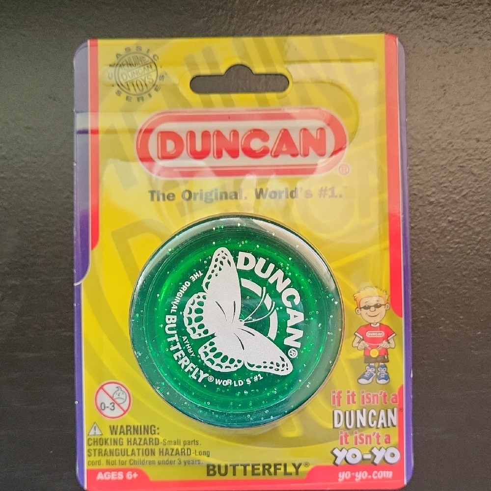 Green Butterfly Yo-Yo
